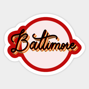 Baltimore Pride 1 Sticker